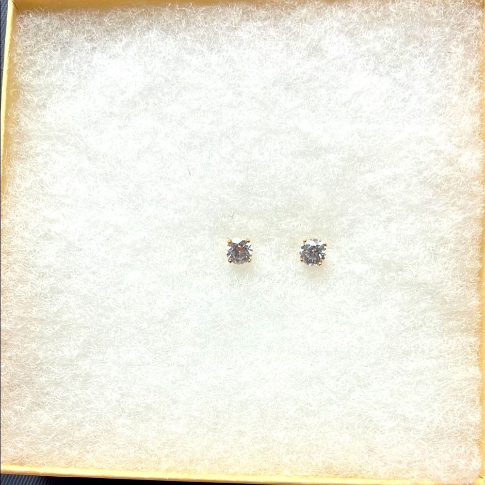 5mm CZ Stud Earrings